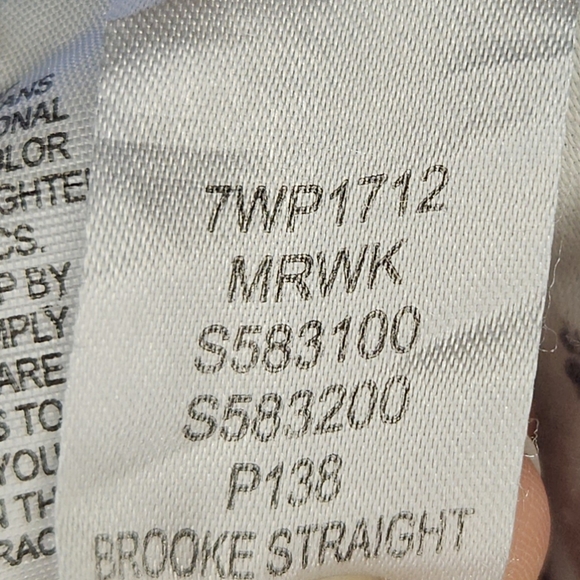 Lucky Brand Blue Straight Leg Jeans Classic Style - Picture 7 of 8